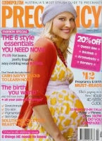 Cosmopolitan Pregnancy Nursery Pillow Feature